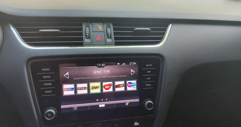 Skoda Octavia cena 77000 przebieg: 68800, rok produkcji 2020 z Olsztyn małe 379